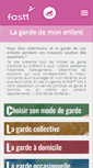 Mobile Screenshot of gardedenfant.fastt.org